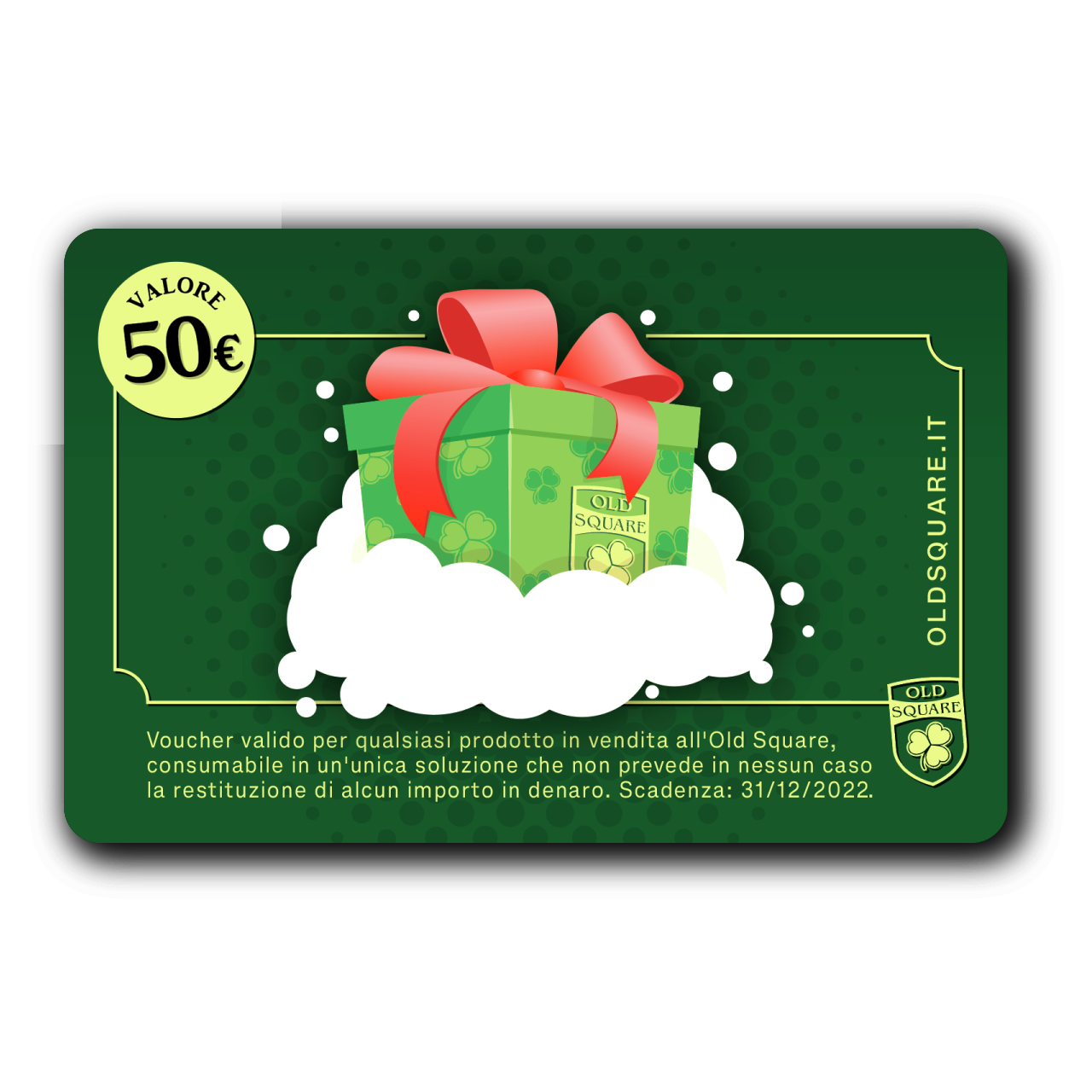 Old Square Gift card 50 euro 2022
